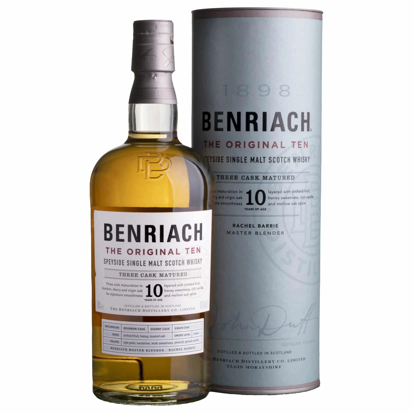 Whisky Benriach The Original Ten 10 YO Speyside Single Malt 43%