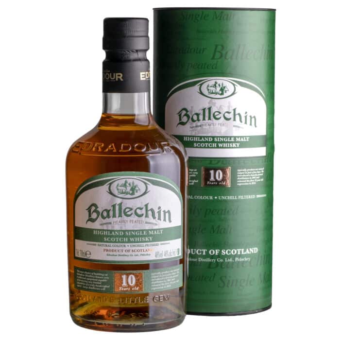 Whisky Ballechin 10 YO Heavily Peated Highland Single Malt 46%