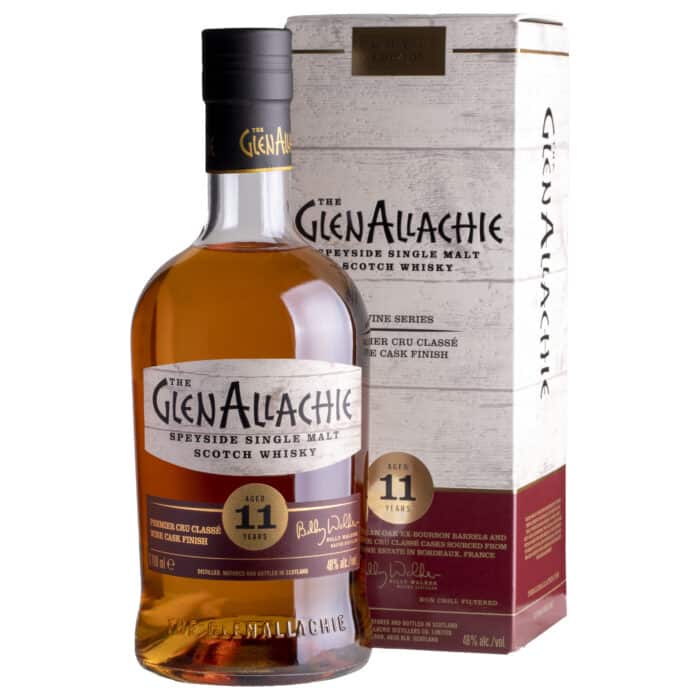 Whisky Glenallachie Premier Cru Classé Wine Casks Finish 11 YO Highland Single Malt 48%