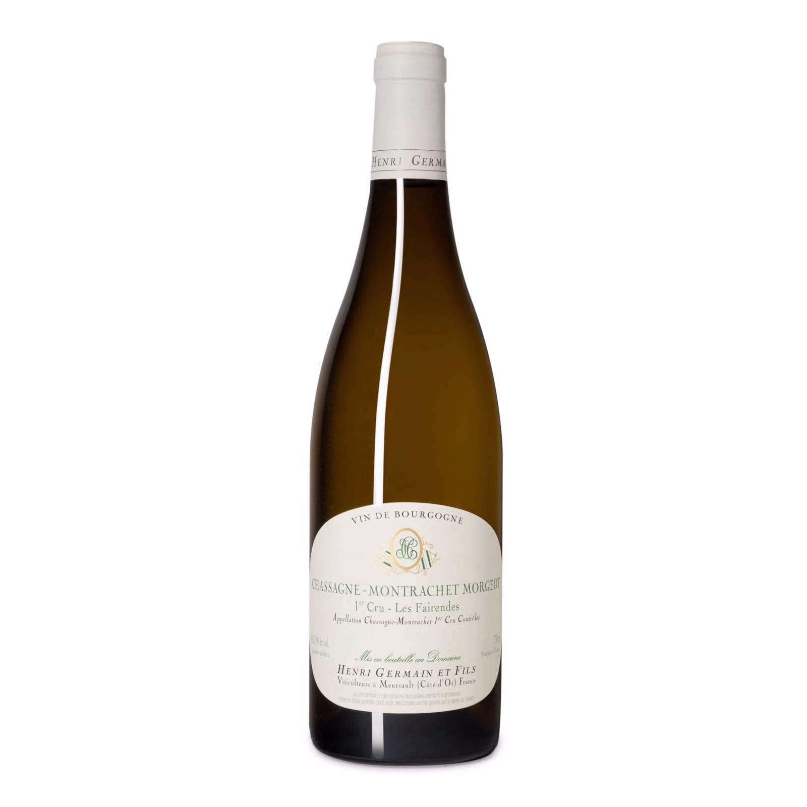 Henri Germain Chassagne-Montrachet 1er. Cru Morgeot Les Fairendes 2022