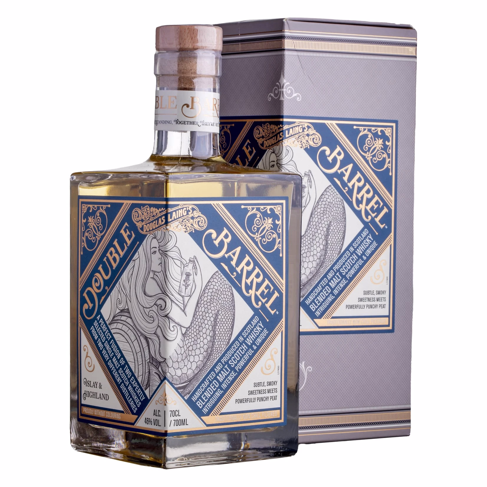 Whisky Douglas Laing's Double Barrel Islay & Highland Blended Malt 46%