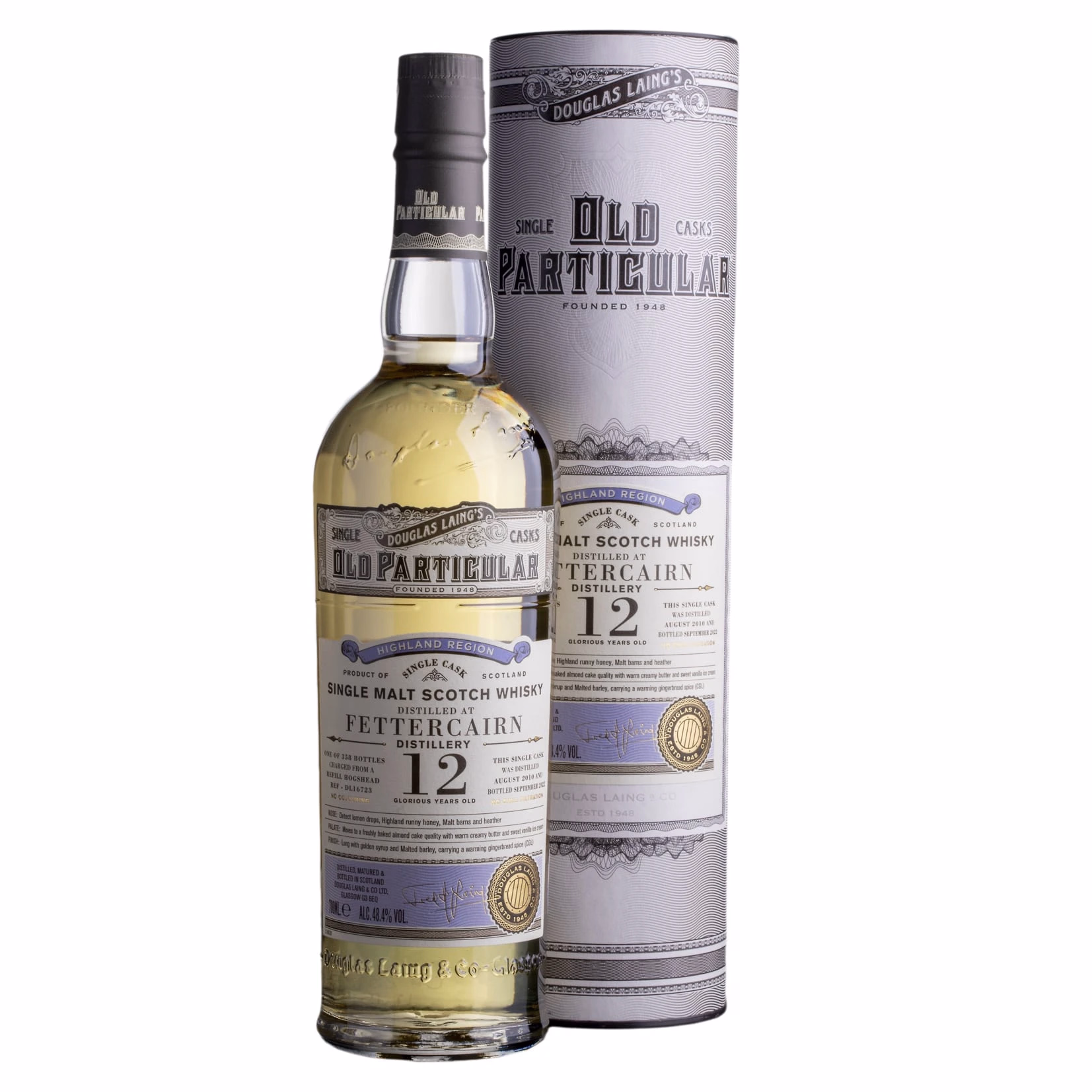 Whisky Old Particular Fettercairn Single Malt 2010 12 YO 48,4%