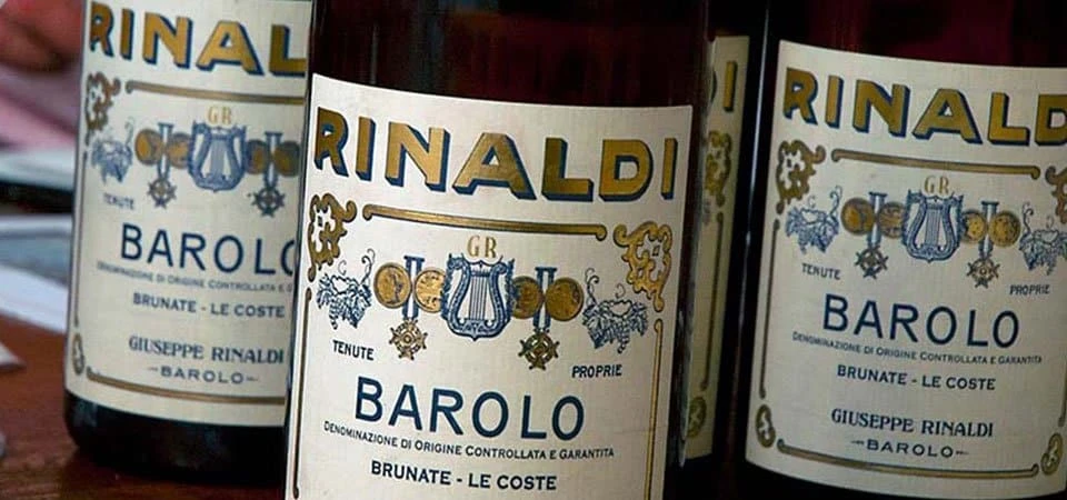 Cata de Vinos de Giuseppe Rinaldi (23/01/23)
