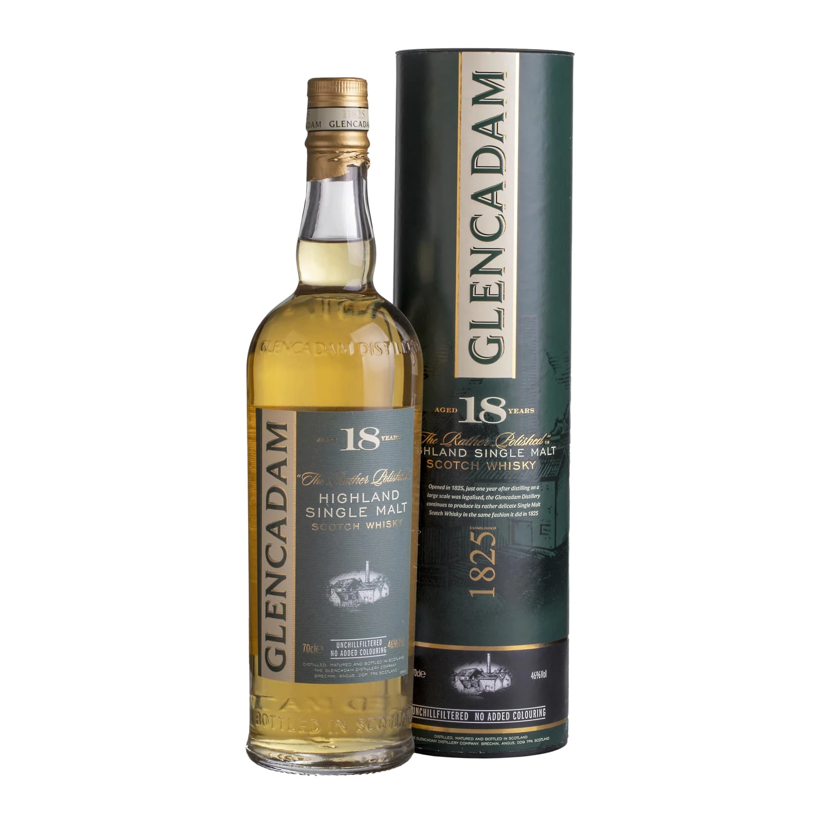 Whisky Glencadam 18 YO The Rather Polish Highland Single Malt 46%