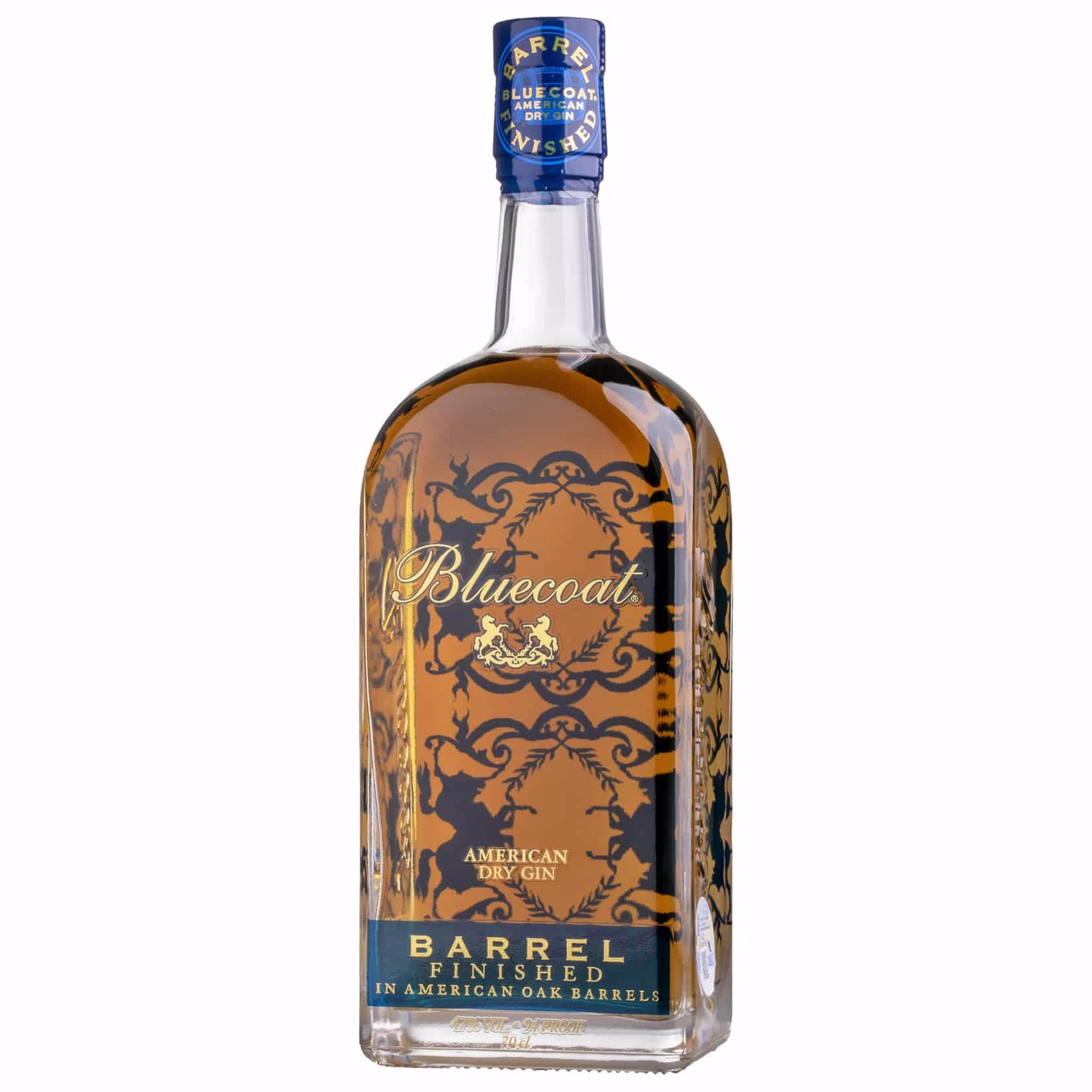 Ginebra Bluecoat Barrel Finished American Dry 47% 5 Ginebra Bluecoat Barrel Finished American Dry 47%