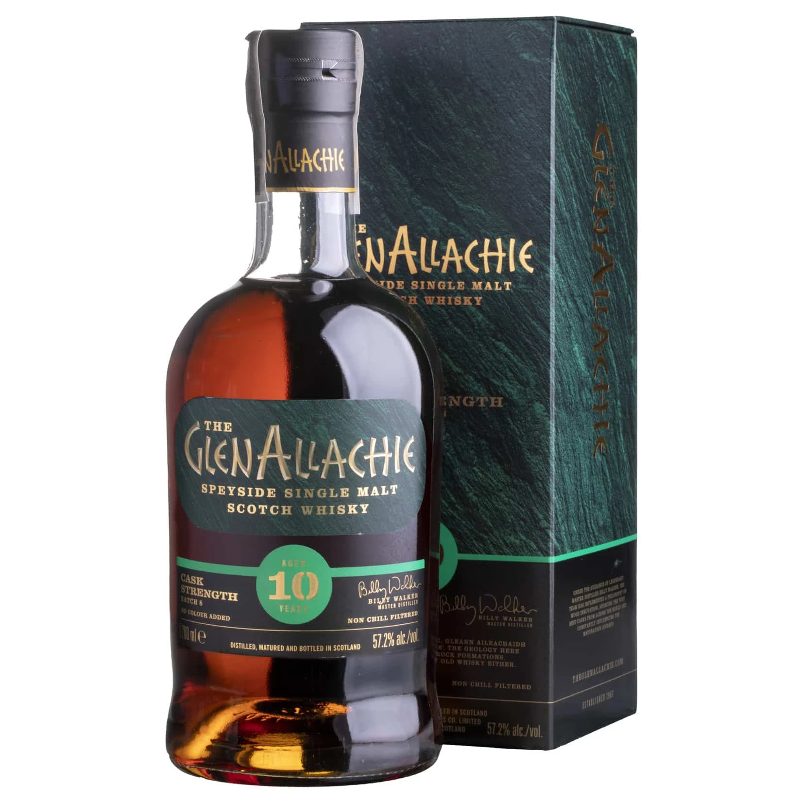 Whisky Glenallachie Cask Strength 10 YO Speyside Single Malt 57,2%
