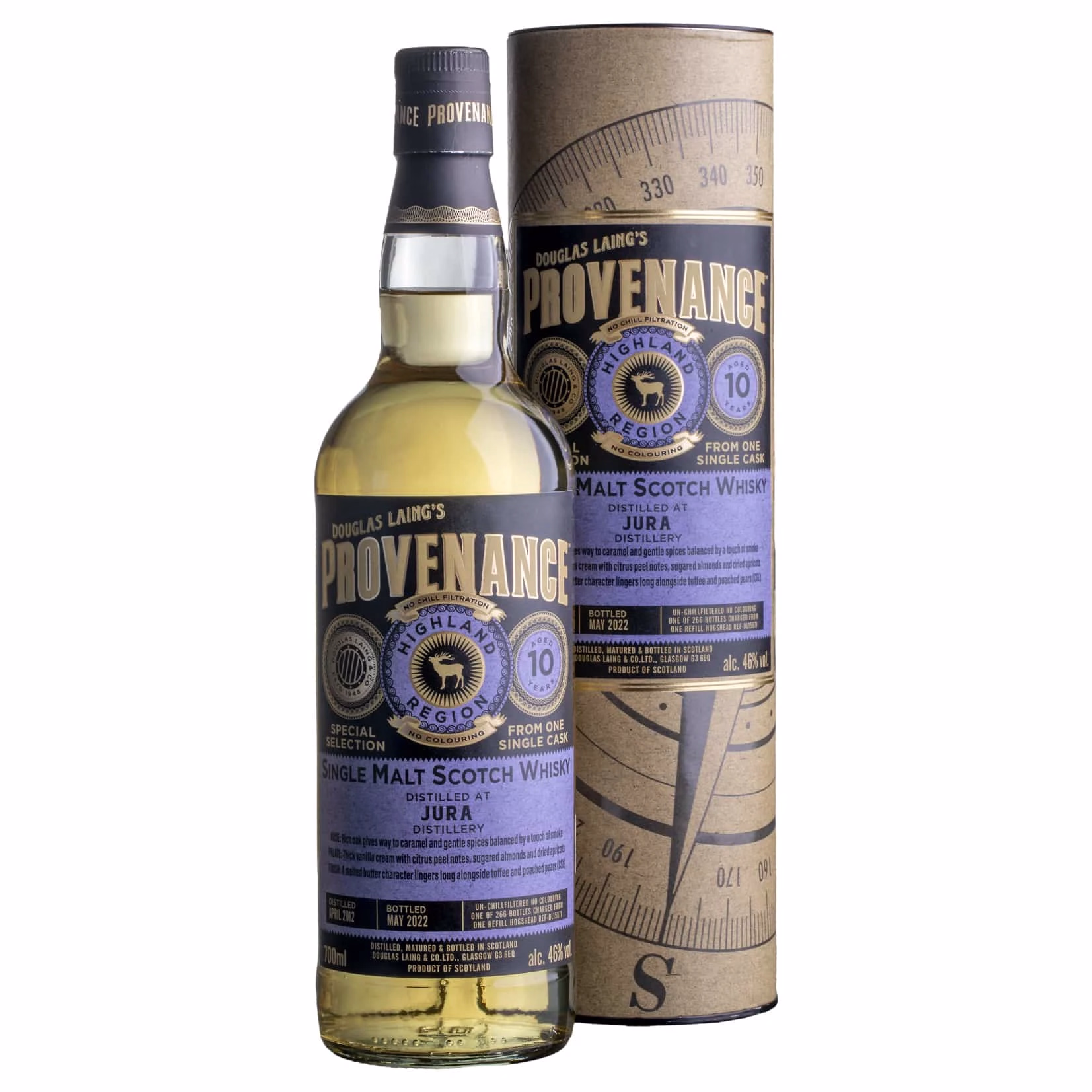 _A6A7091 Whisky Provenance Jura Highland Single Malt 2012 10 YO 46%