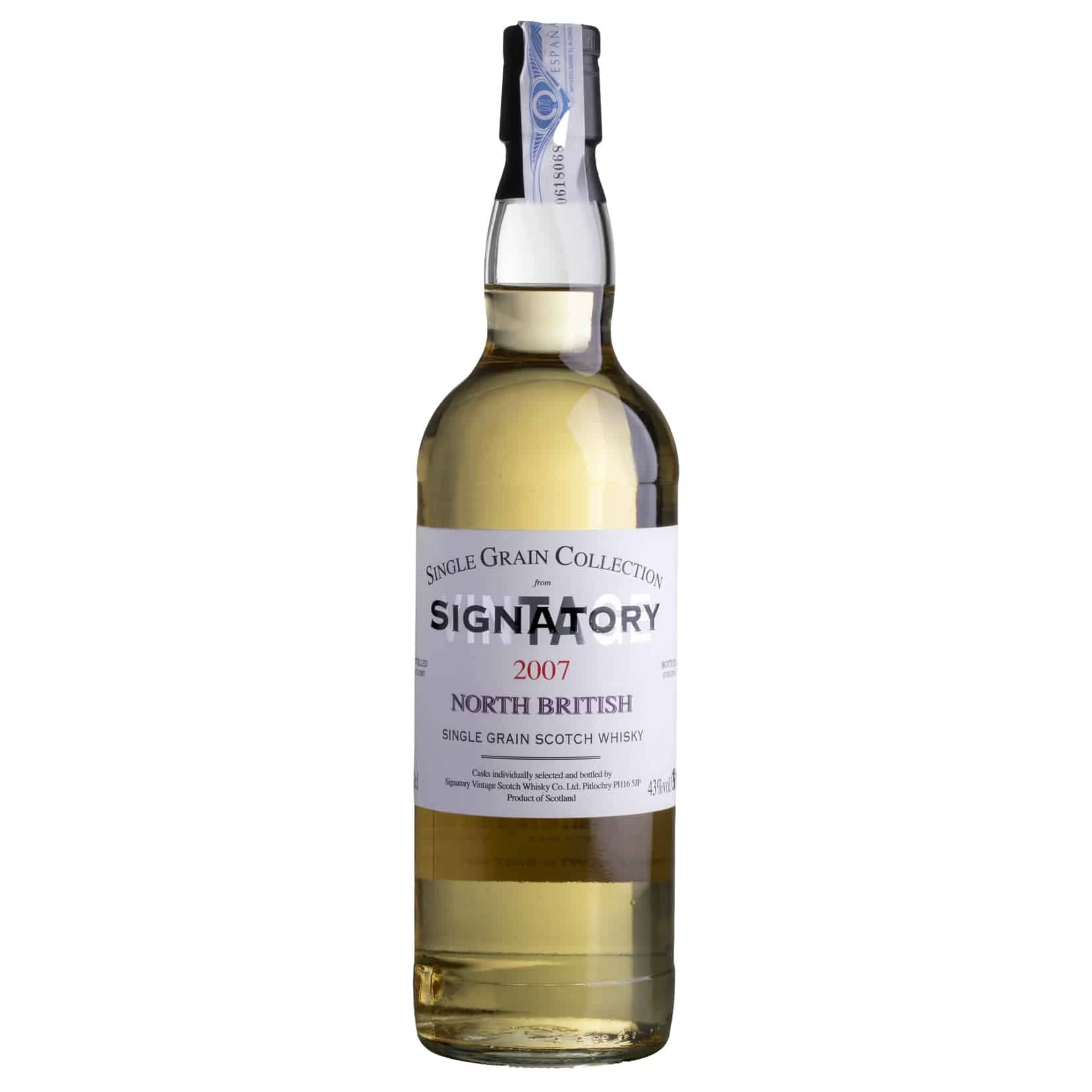 Whisky Signatory North British Single Grain 2007 10 YO 43%
