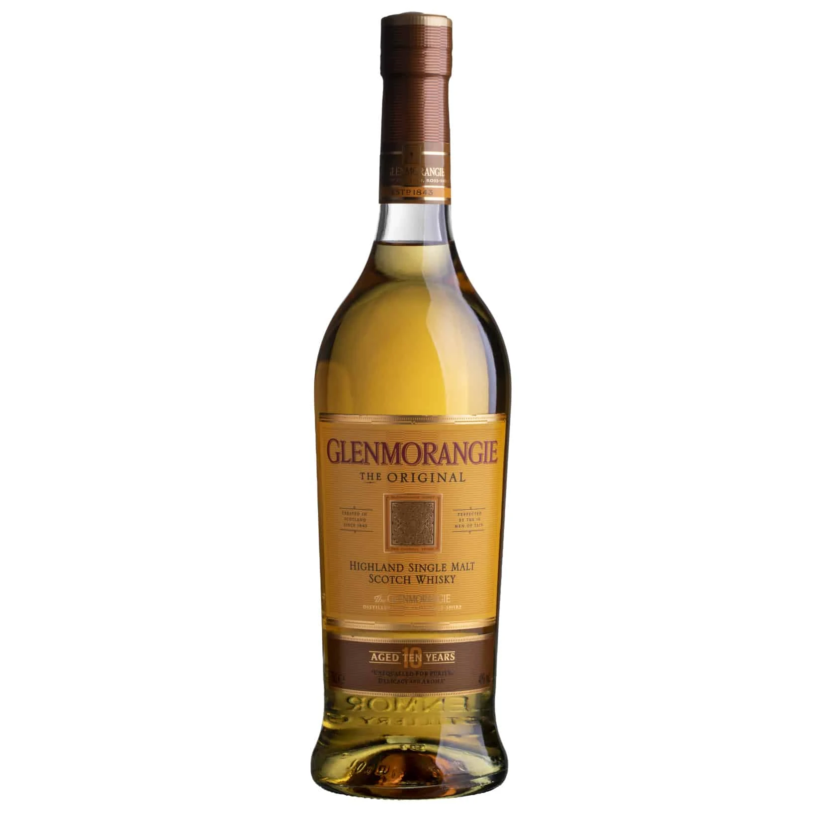 Whisky Glenmorangie The Original 10 YO Highland Single Malt 40%