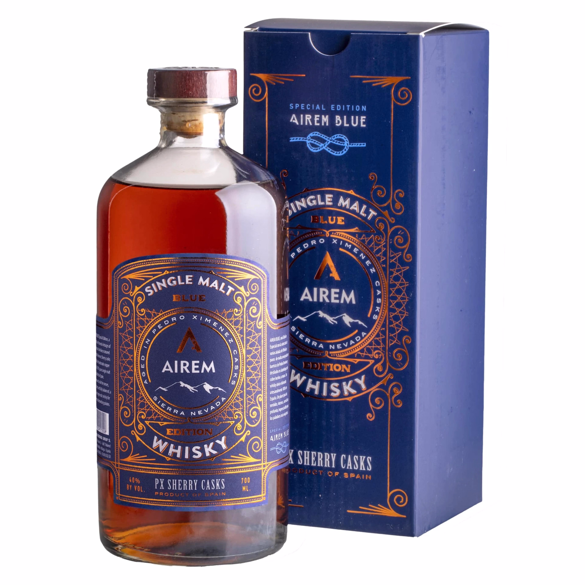 Whisky Airem Blue Single Malt PX Sherry Casks Sierra Nevada 40%