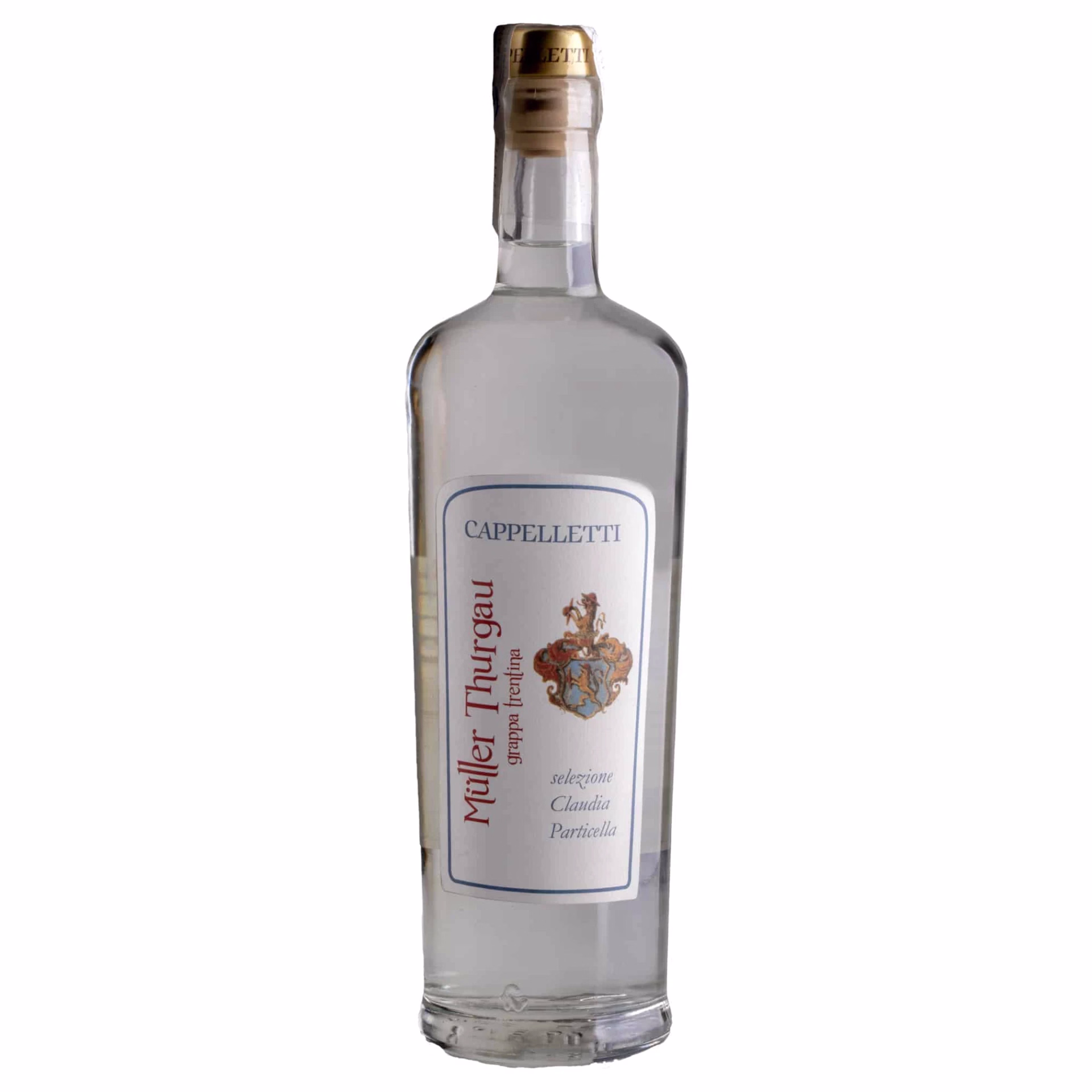 Grappa Cappelletti Muller Thurgau 43%