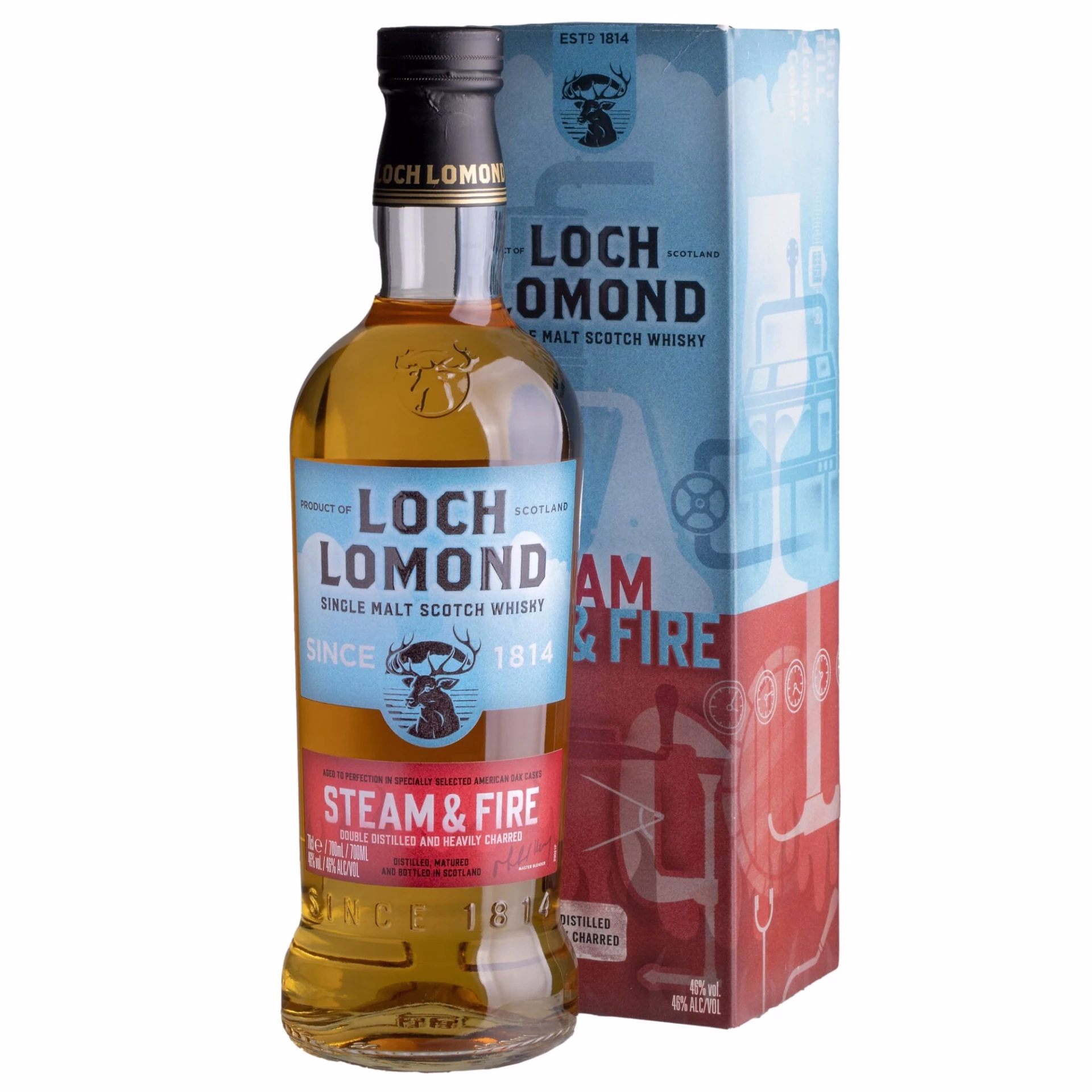 Whisky Loch Lomond Steam & Fire Highland Single Malt 46%