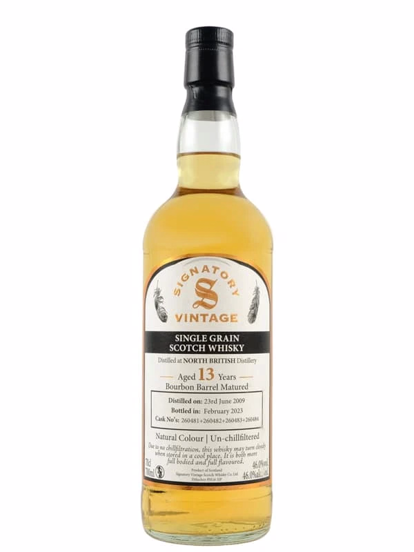 Whisky Signatory North British Single Grain 2009 13 YO 46% 2 Whisky Signatory North British Single Grain 2009 13 YO 46%
