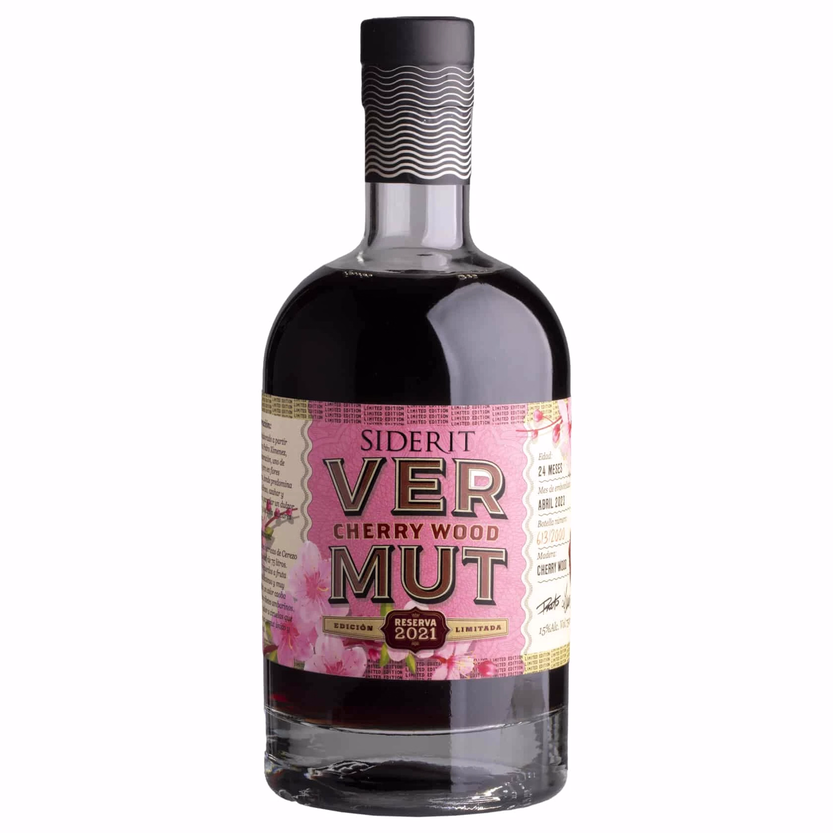 Vermut Siderit Cherry Wood 24 Meses 15% 14 Vermut Siderit Cherry Wood 24 Meses 15%