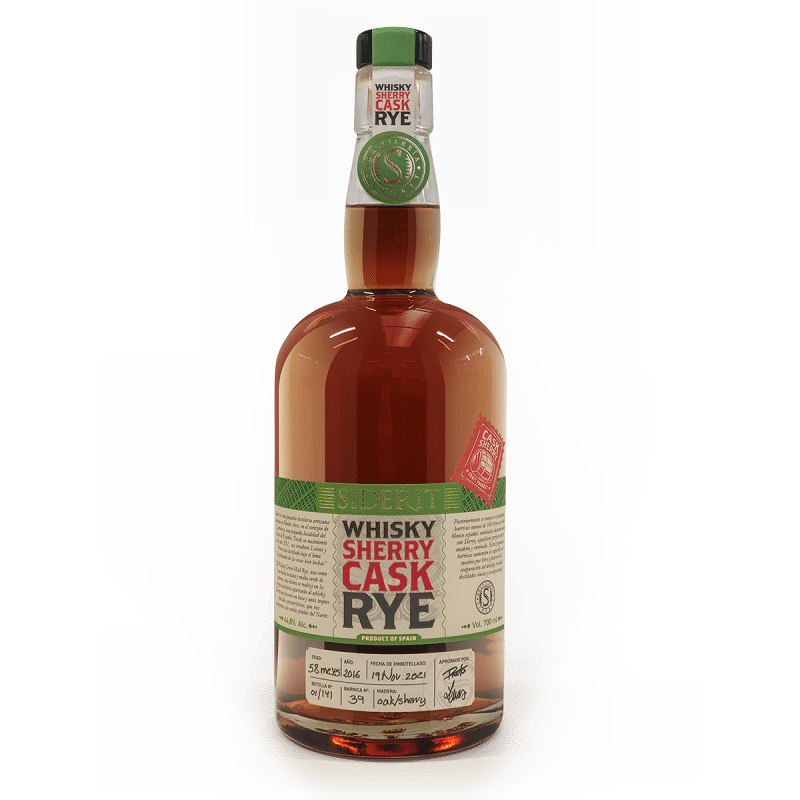 Whisky Siderit Rye Sherry Cask 2018 43.8%