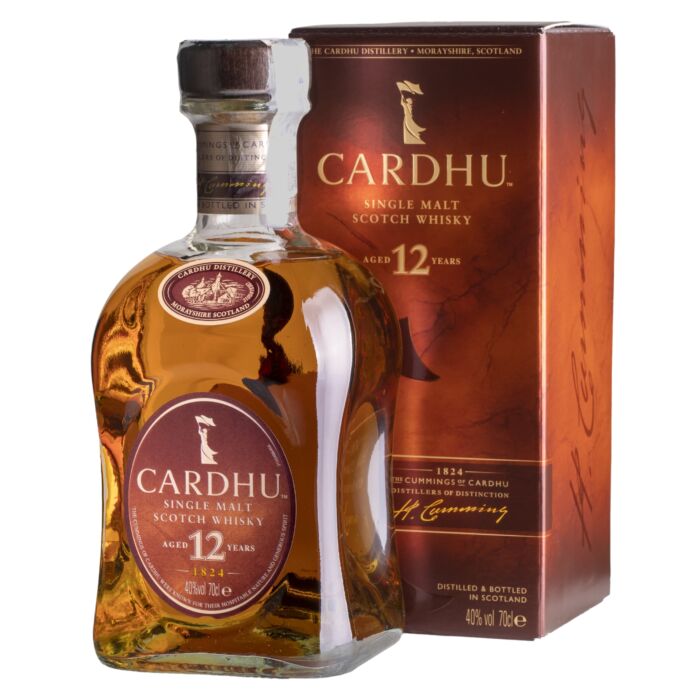 Whisky Cardhu 12 YO Speyside Single Malt 40%