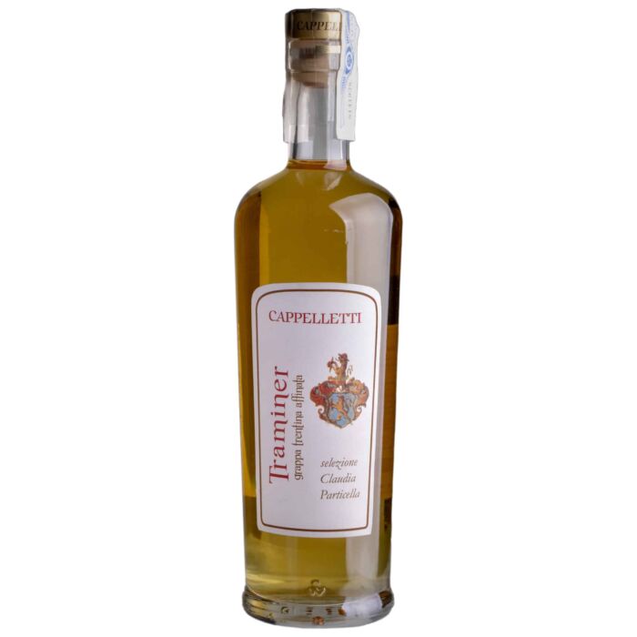 Grappa Cappelletti Claudia Traminer Affinata 40%