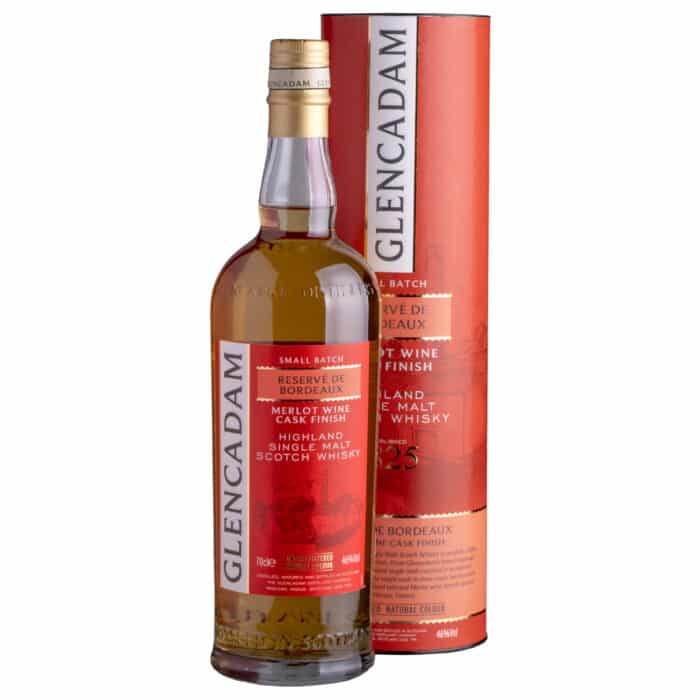 Whisky Glencadam Reservé Bordeaux Merlot Wine Cask Finish Highland Single Malt 46%