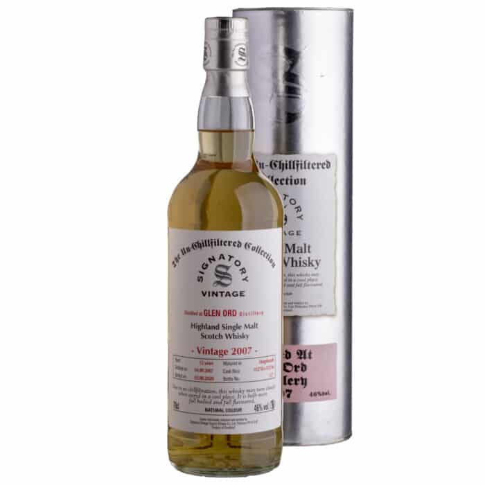 Whisky Signatory Glen Ord 2007 12 YO Un-Chillfiltered Collection Highland Single Malt 46%