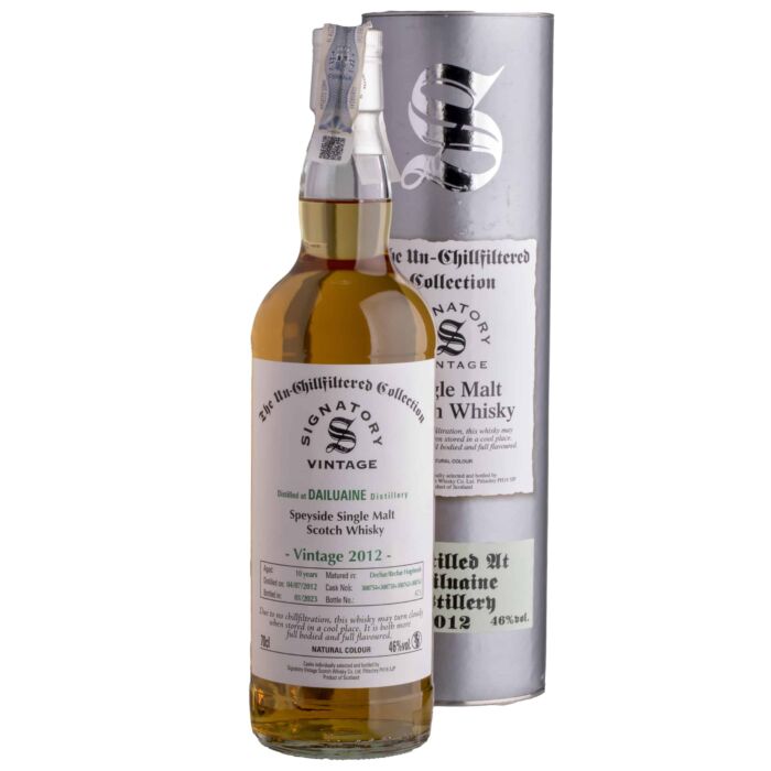 Whisky Signatory Dailuaine 2012 10 YO Un-Chillfiltered Collection Speyside Single Malt 46%