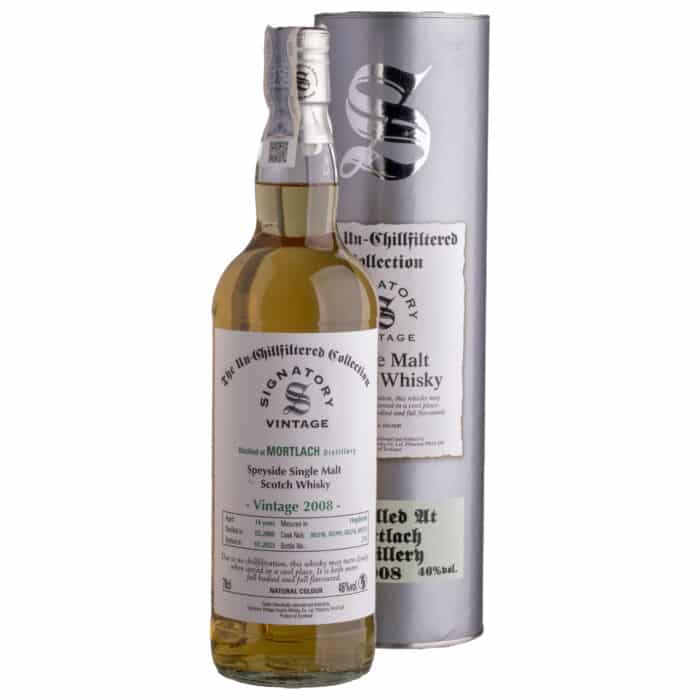 Whisky Signatory Mortlach 2008 14 YO Un-Chillfiltered Collection Speyside Single Malt 46%