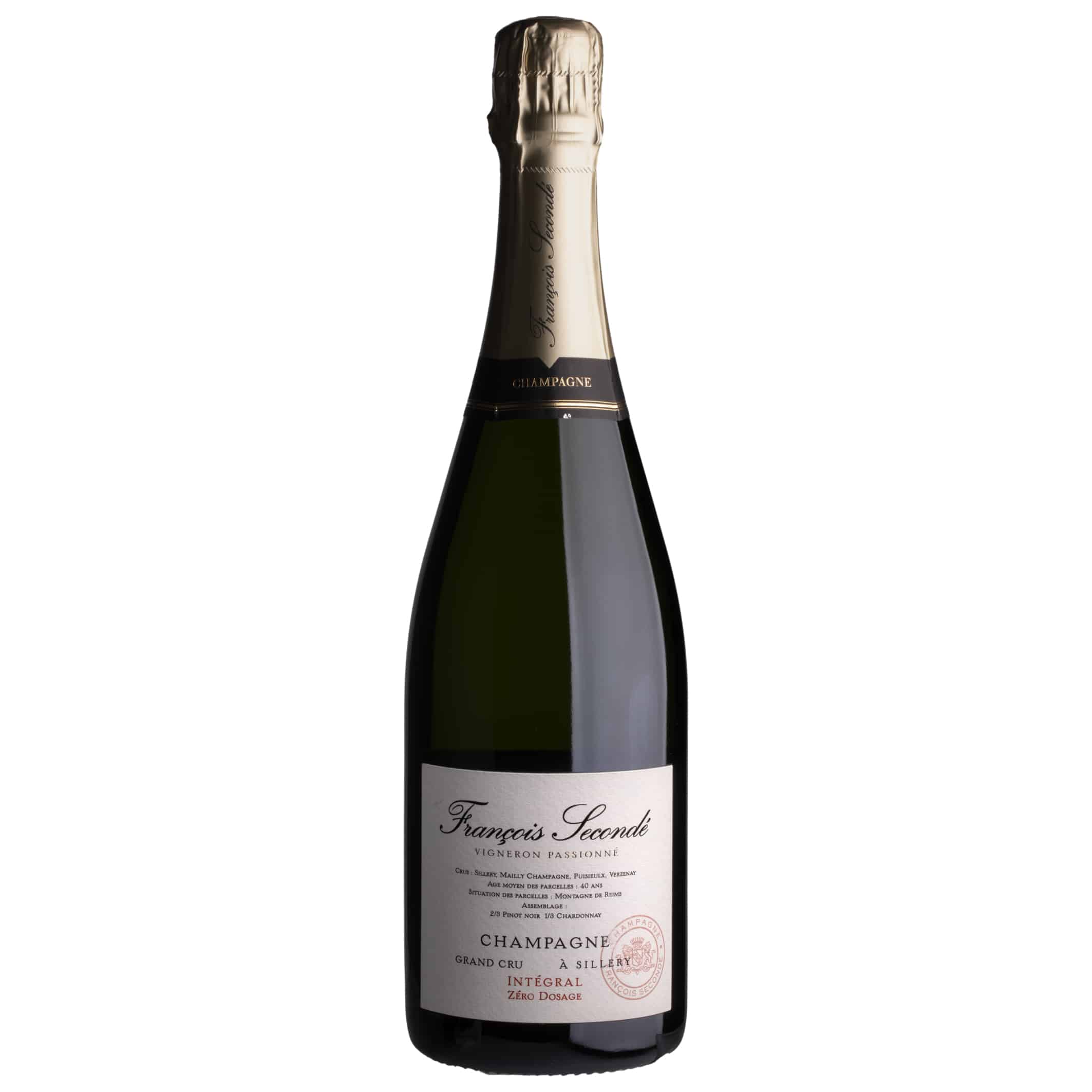 François Secondé Brut Integral Grand Cru