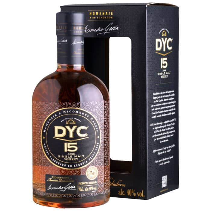 Whisky DYC 15 YO Single Malt 40%