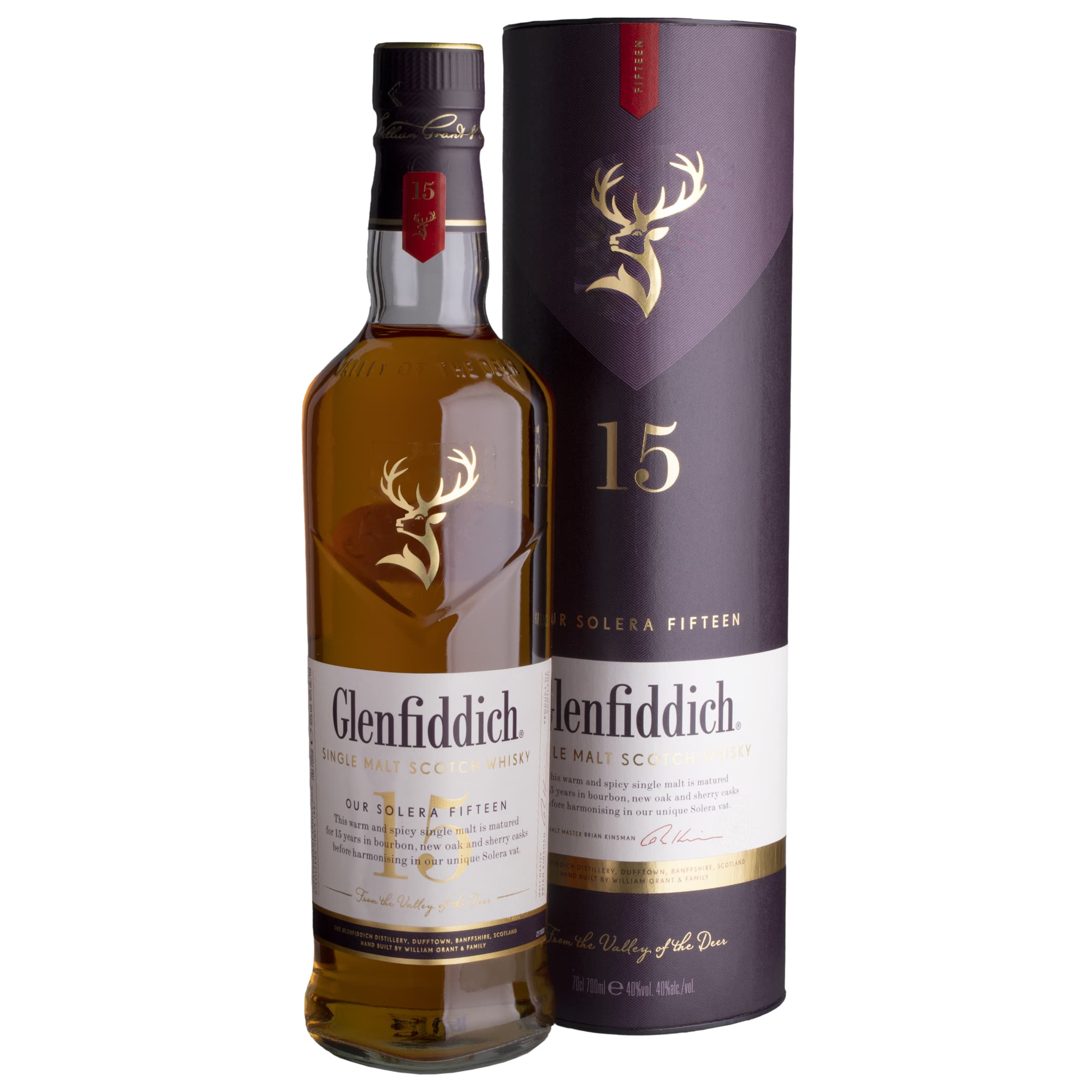 Whisky Glenfiddich 15 YO Speyside Single Malt 40%