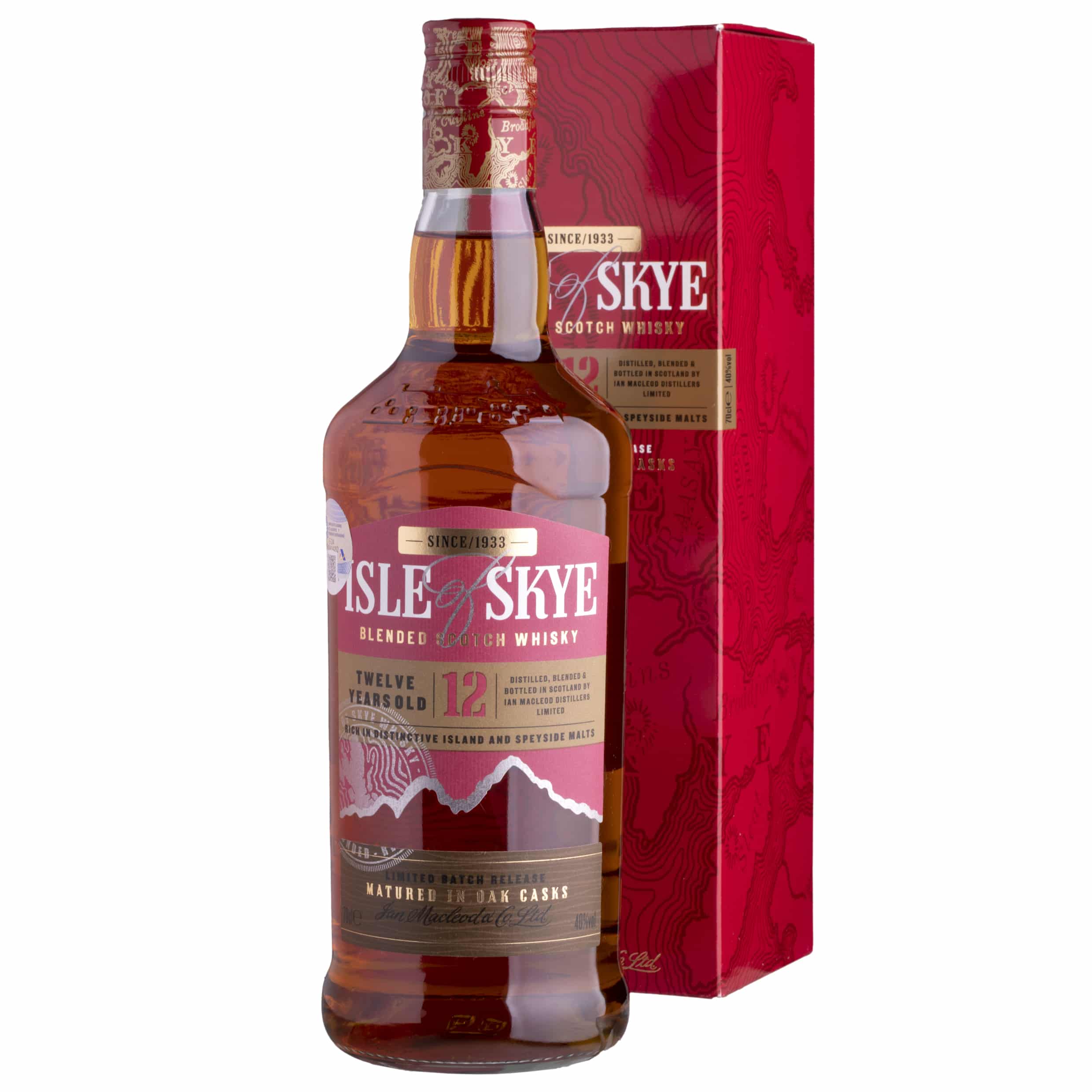 Whisky Isle of Skye 12 YO Blended Scotch Whisky 40%