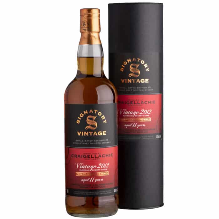 Whisky Signatory Craigellachie 2012 Oloroso Cask 11 YO Small Batch Ed. #5 Speyside Single Malt 48,2%