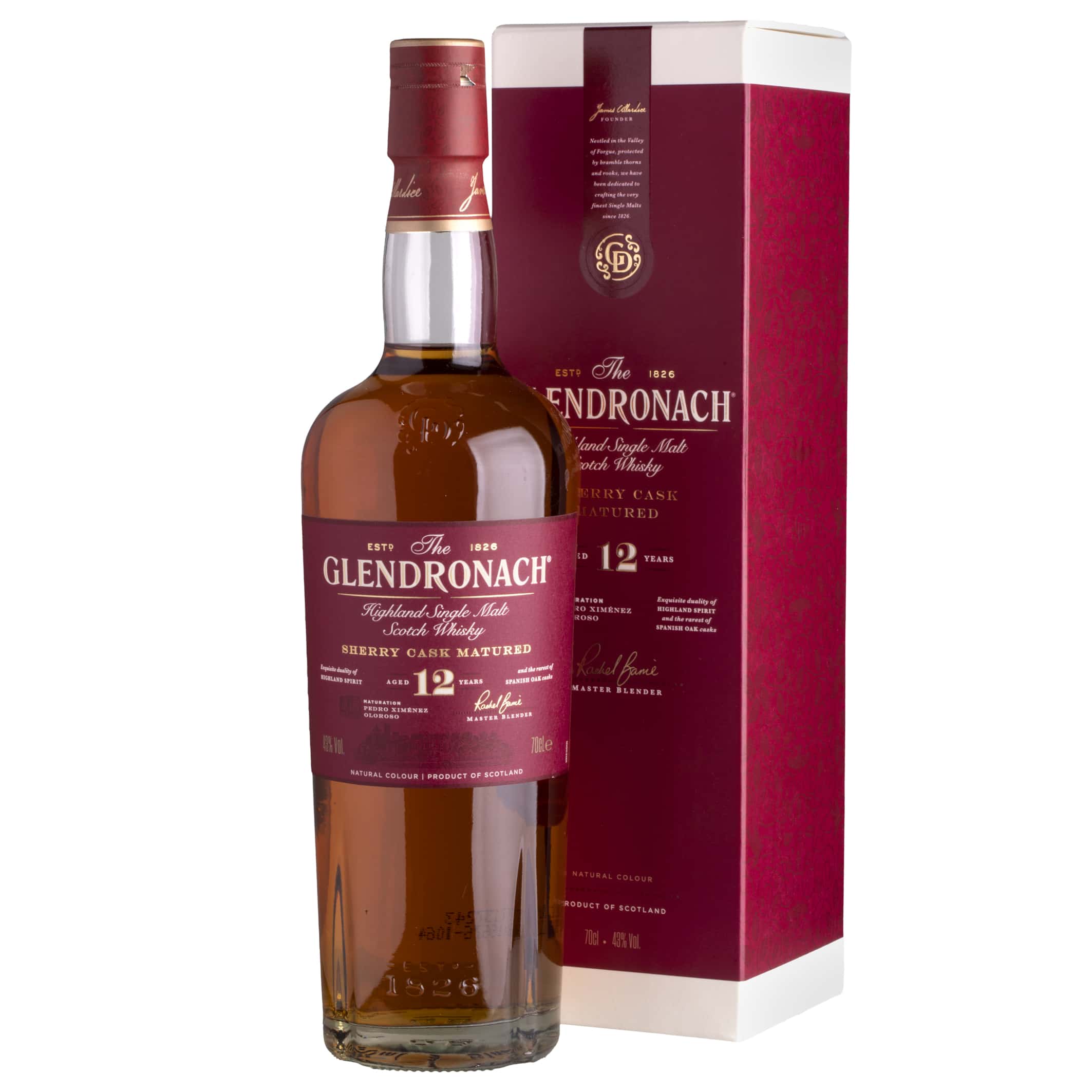 Whisky The Glendronach 12 YO Highland Single Malt 43%