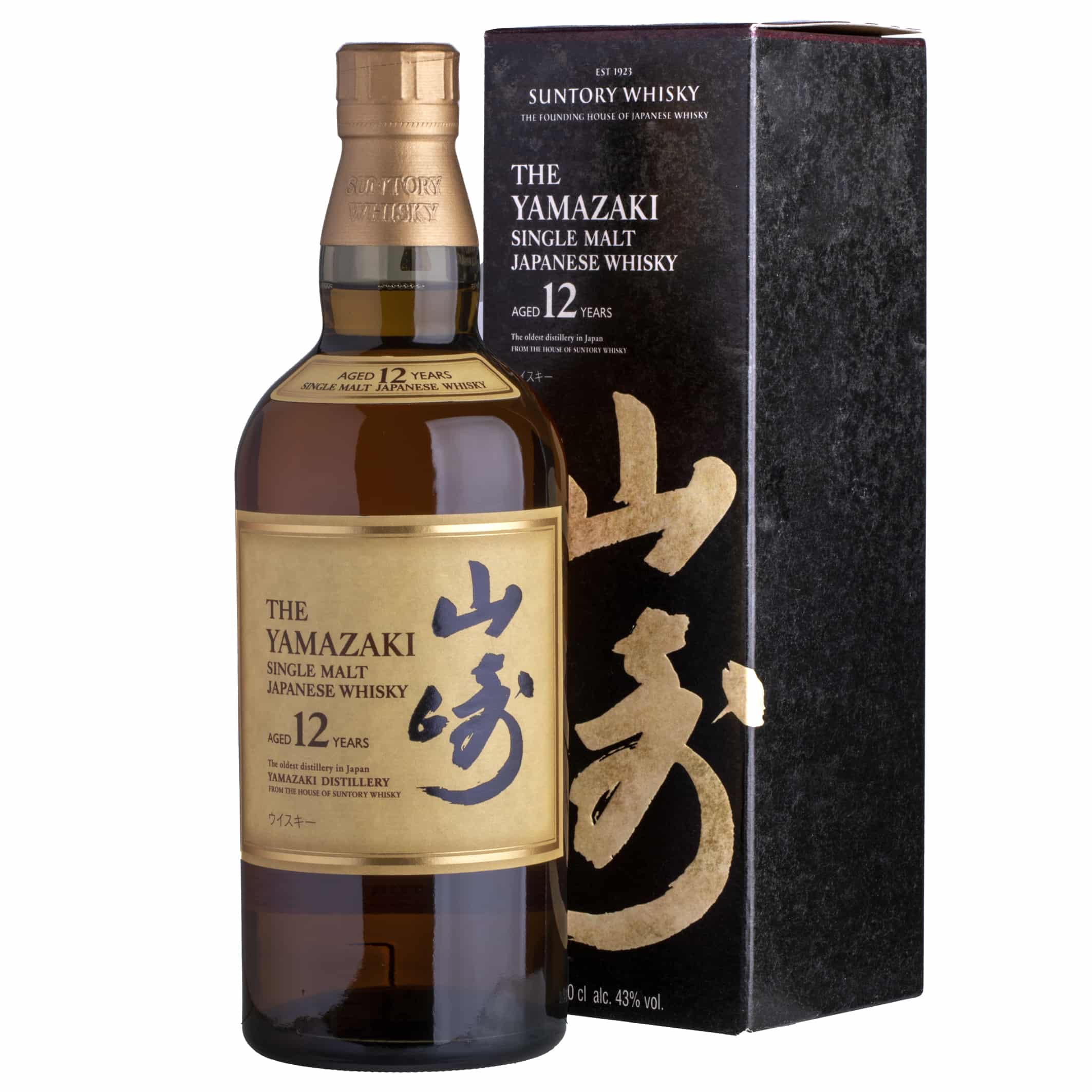 Whisky The Yamazaki 12 YO Japanese Single Malt 43%