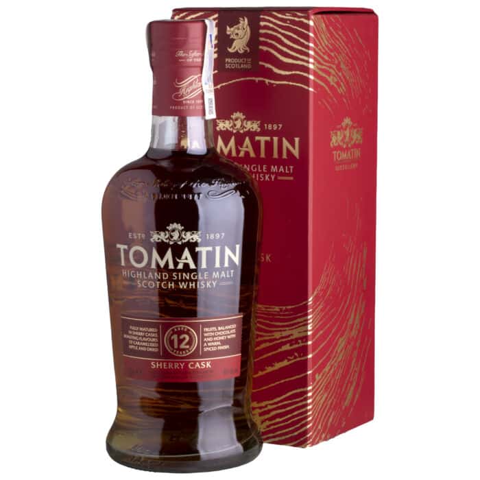 Whisky Tomatin 12 YO Sherry Casks Highland Single Malt 40%