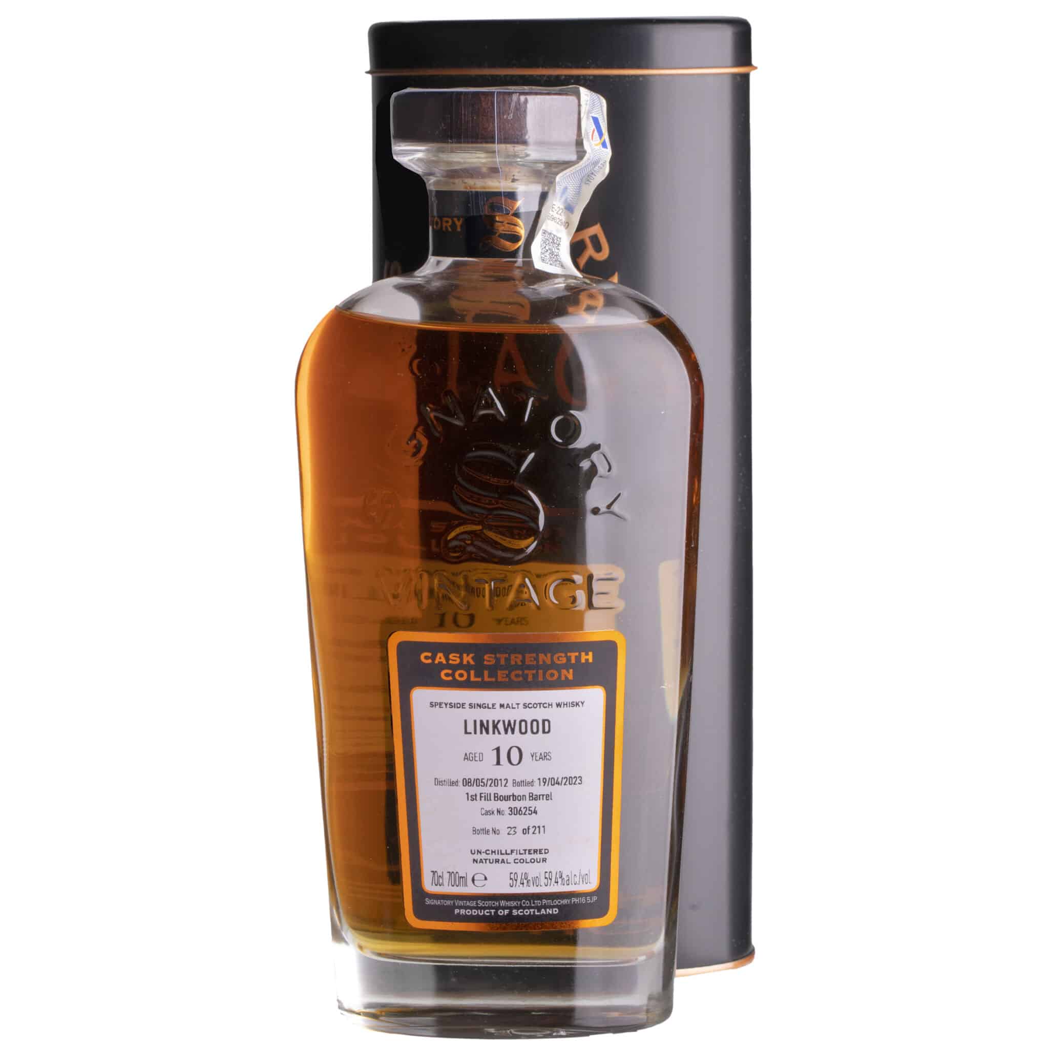 Whisky Signatory Linkwood 2012 10 YO Cask Strength Collection Speyside Single Malt 59,4%