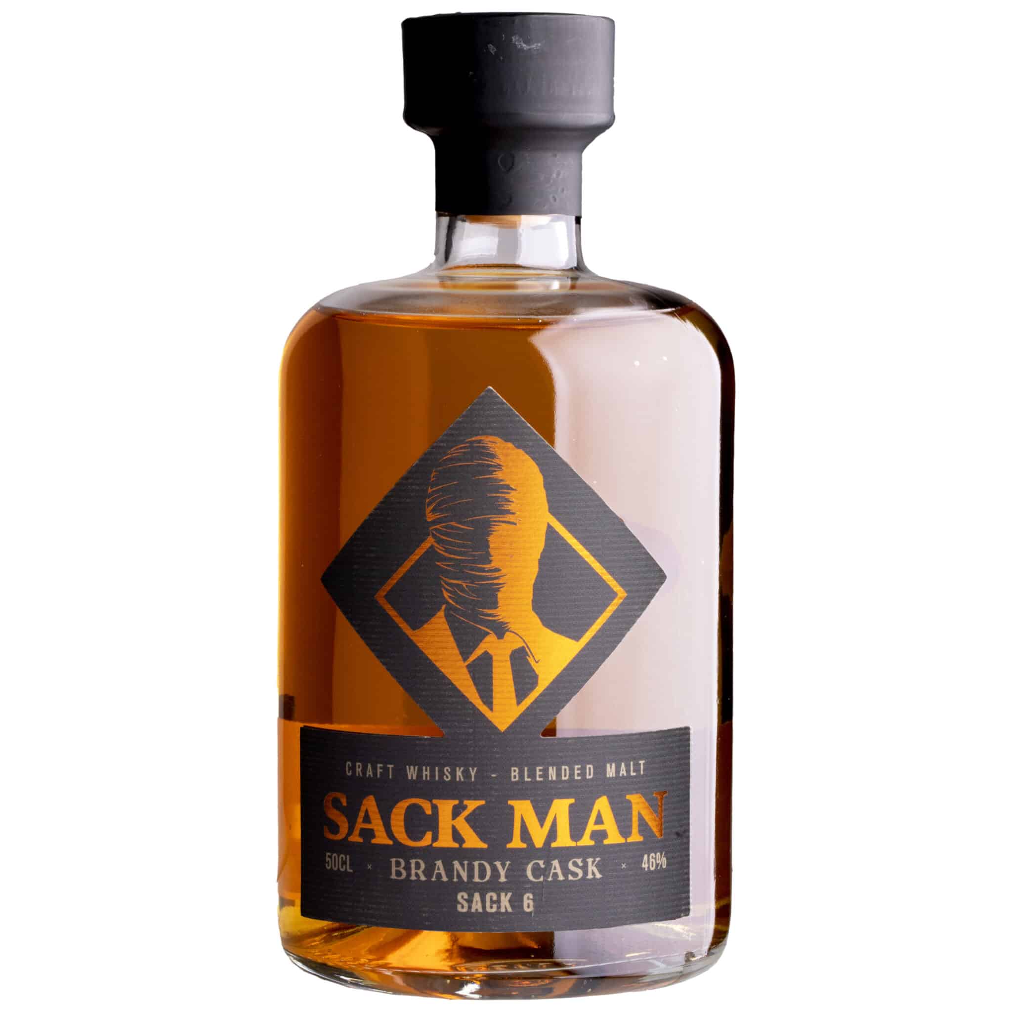 Whisky Sackman Brandy Cask Sack 6 Blended Malt 50cl 46%