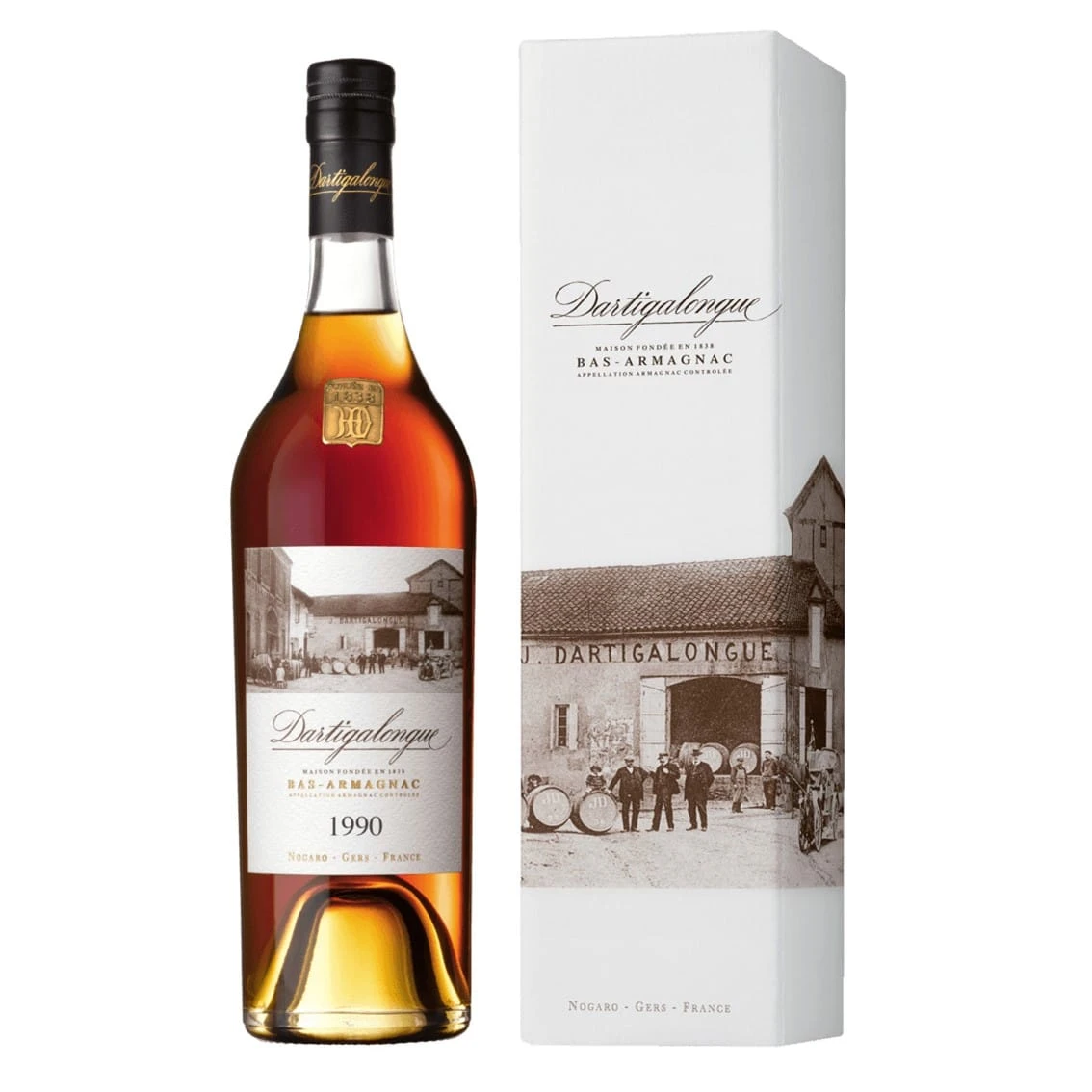 Armagnac Dartigalongue Millésime 1990 40%