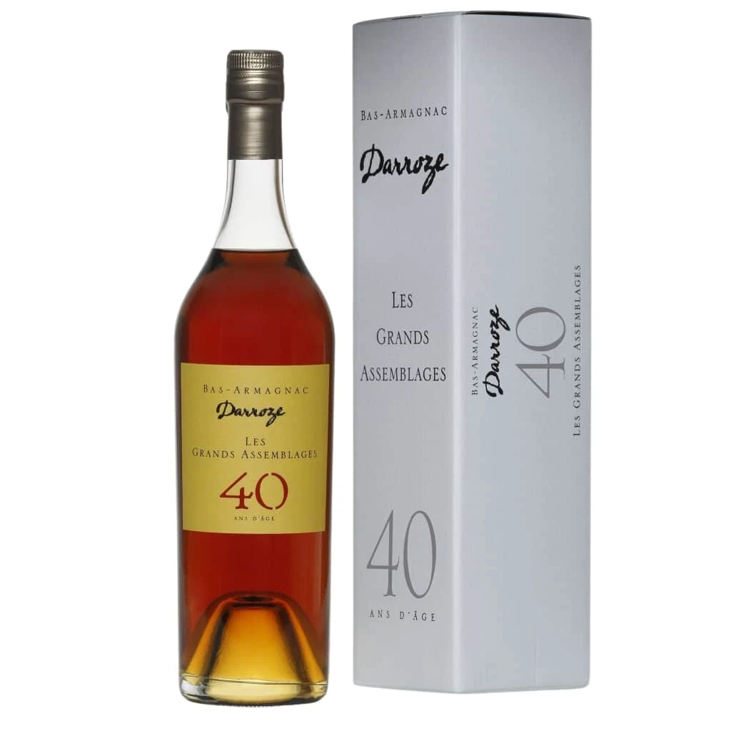 Armagnac Darroze 40 Ans D’Âge Les Grands Assemblages 43%