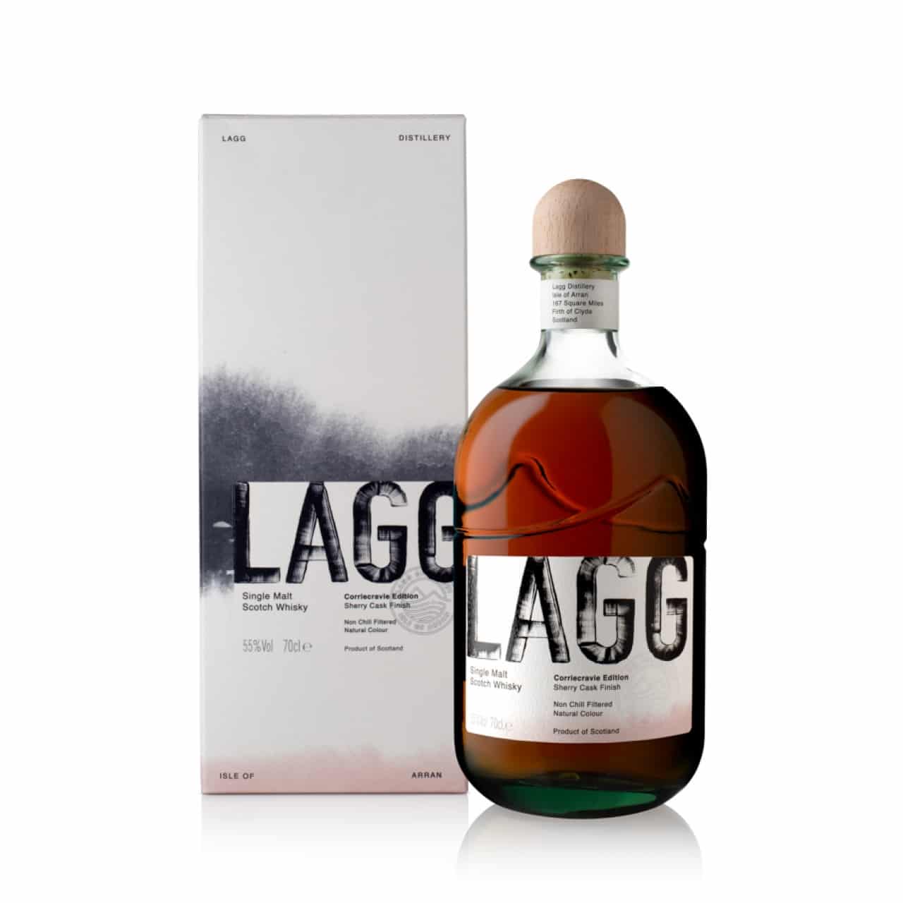 Whisky Lagg Corriecravie Sherry Cask Finish Peated Single Malt 55%