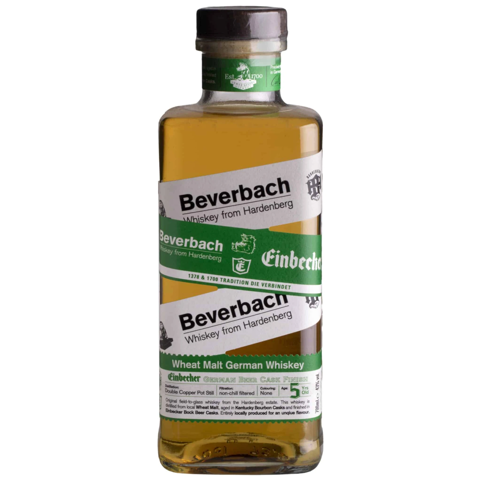Whisky Beverbach 5 YO Einbecher German Beer Cask Finish 43%