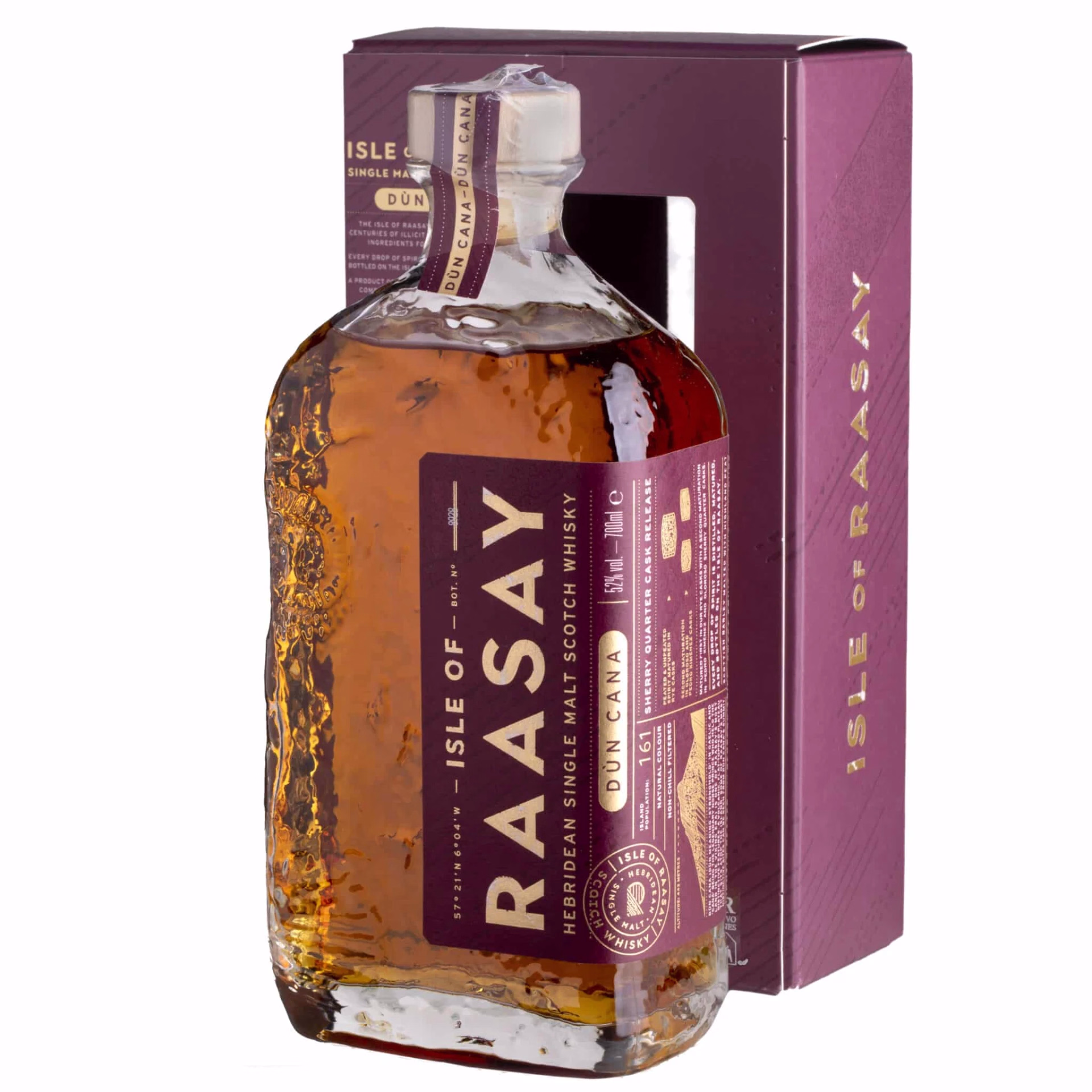 Whisky Isle of Raasay Singe Malt Dún Cana Sherry Quarter Cask 52%