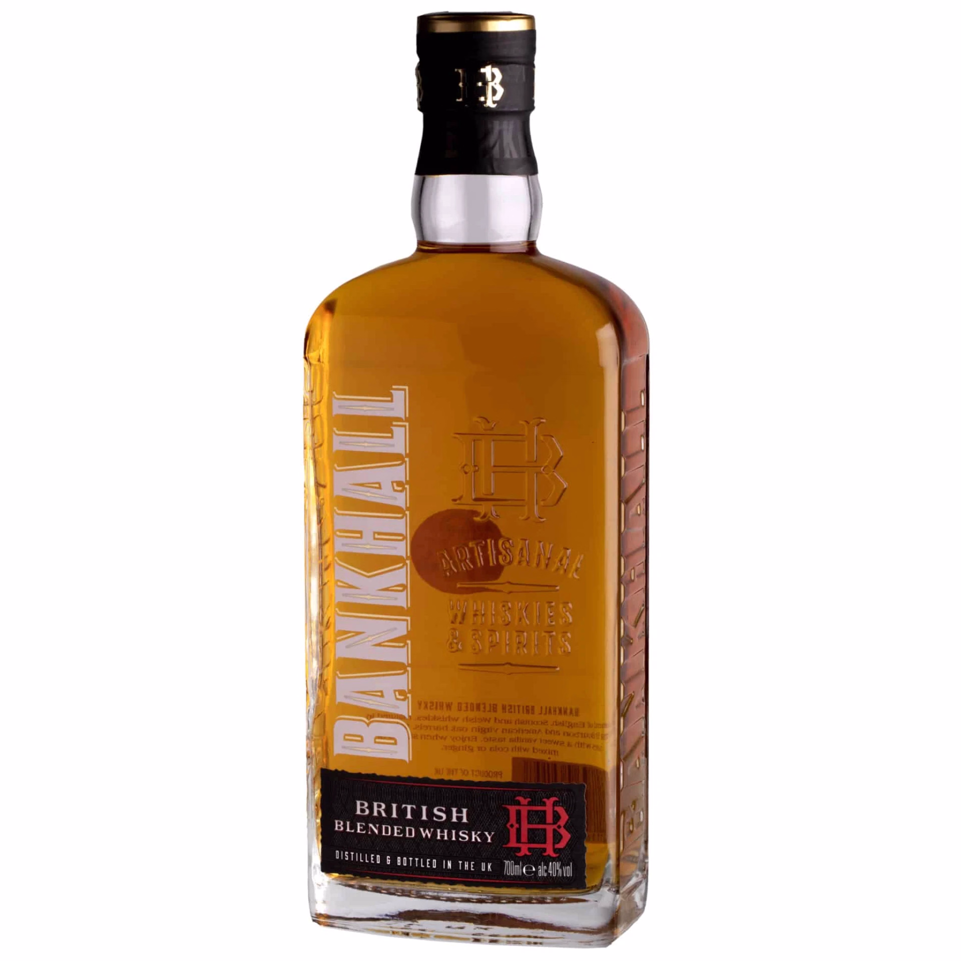 Whisky Bankhall British Blend Black 40% 11 Whisky Bankhall British Blend Black 40%
