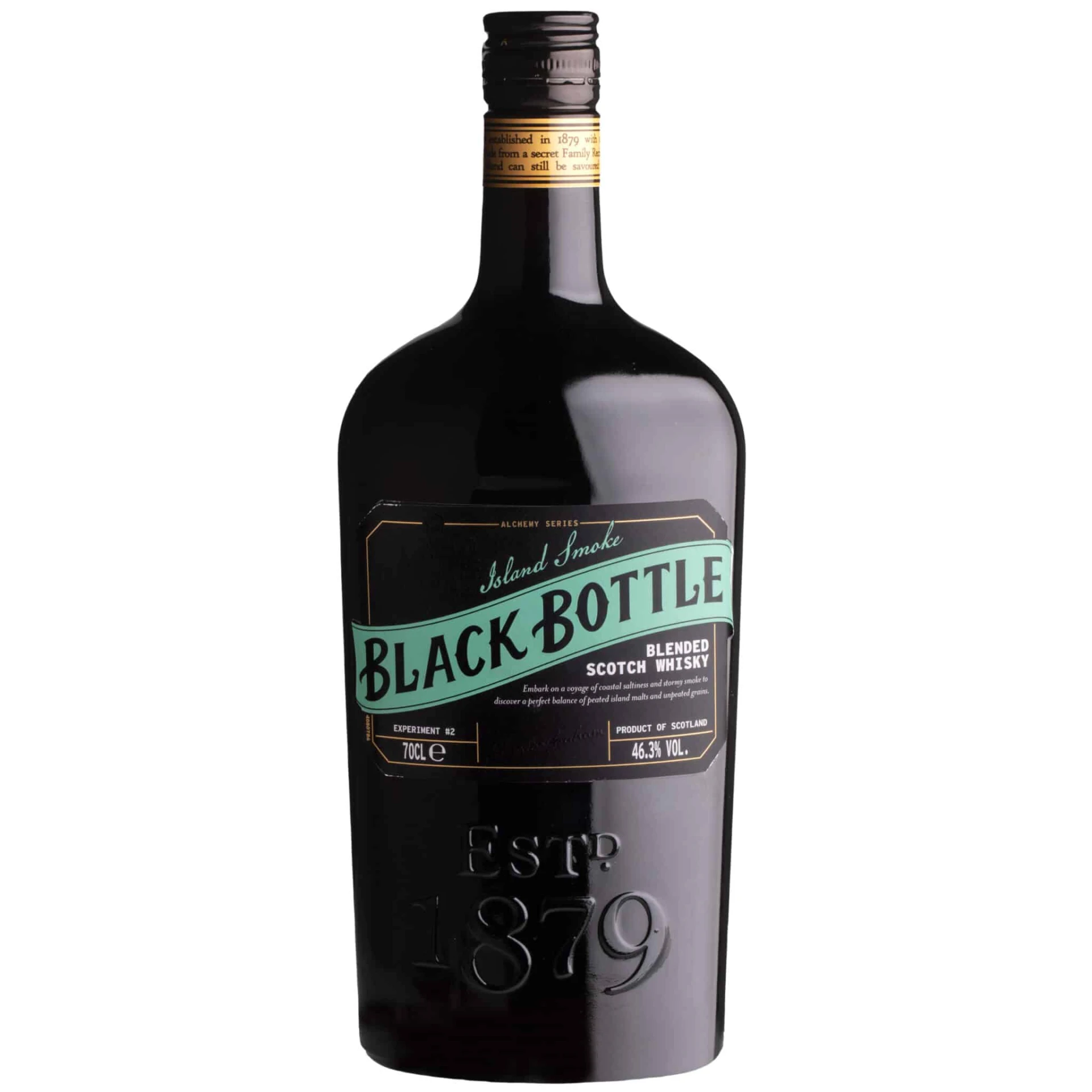 Whisky Black Bottle Island Smoke Blended Scotch Whisky 46.3%