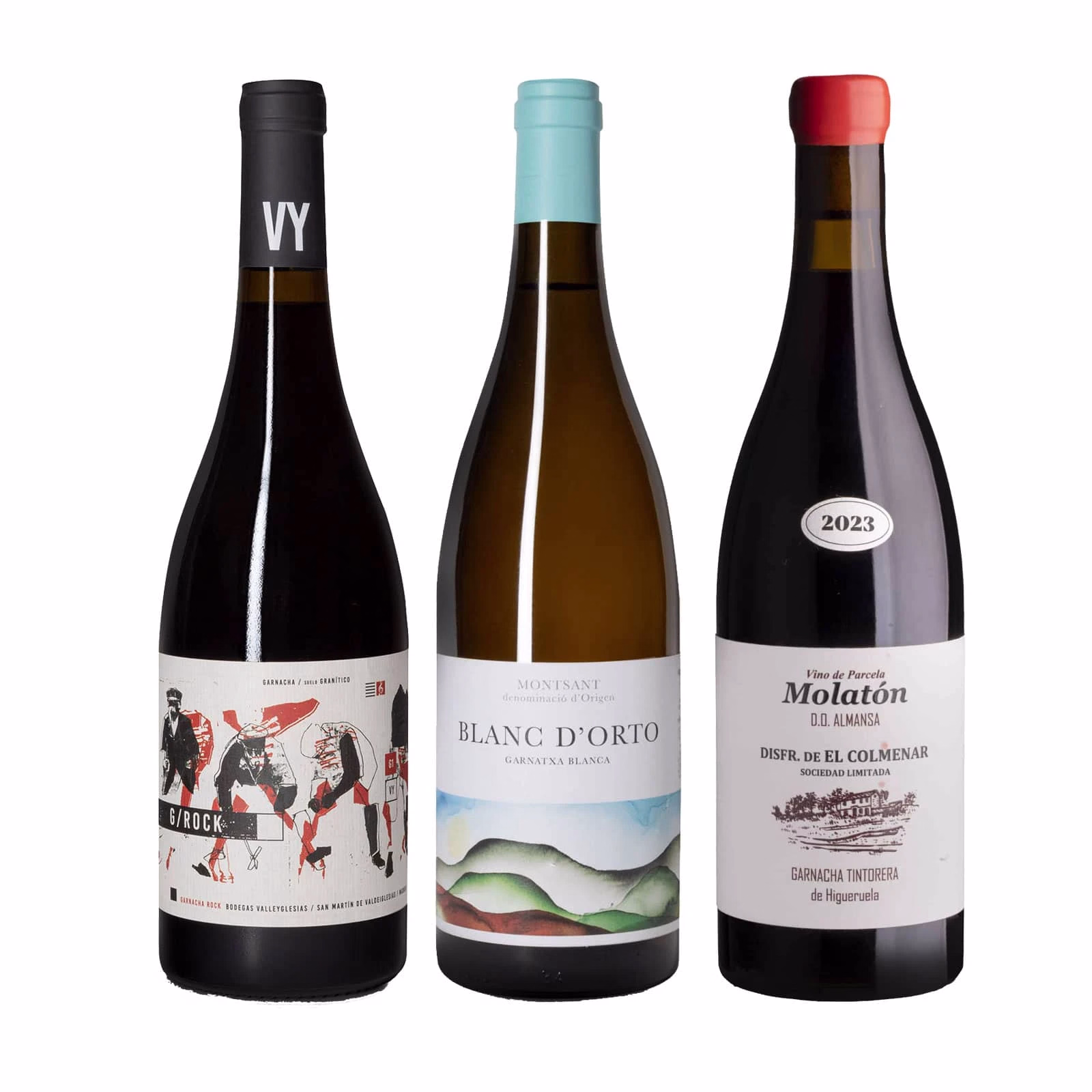 Especial Garnacha: Blanca, Tinta y Tintorera