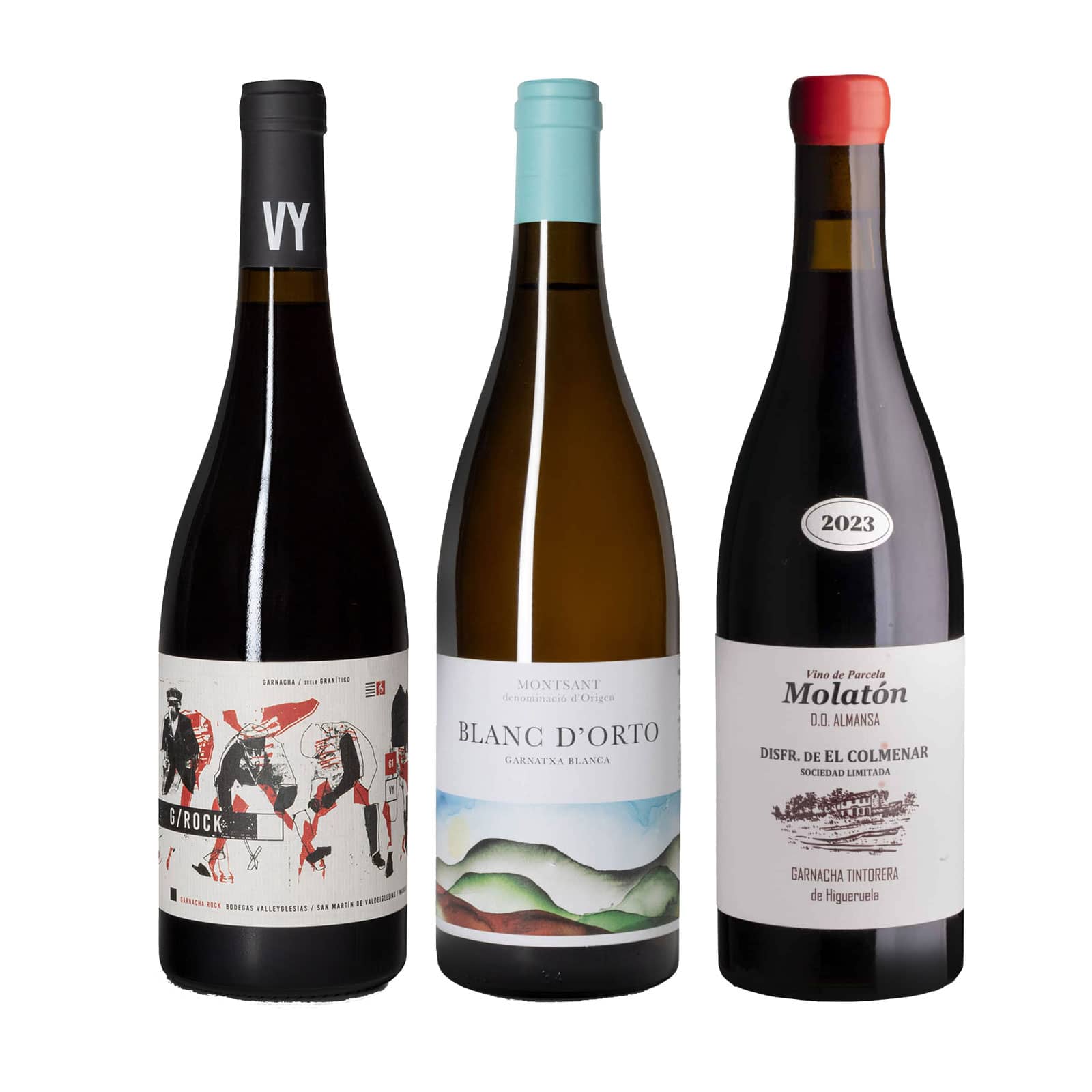 Especial Garnacha: Blanca, Tinta y Tintorera