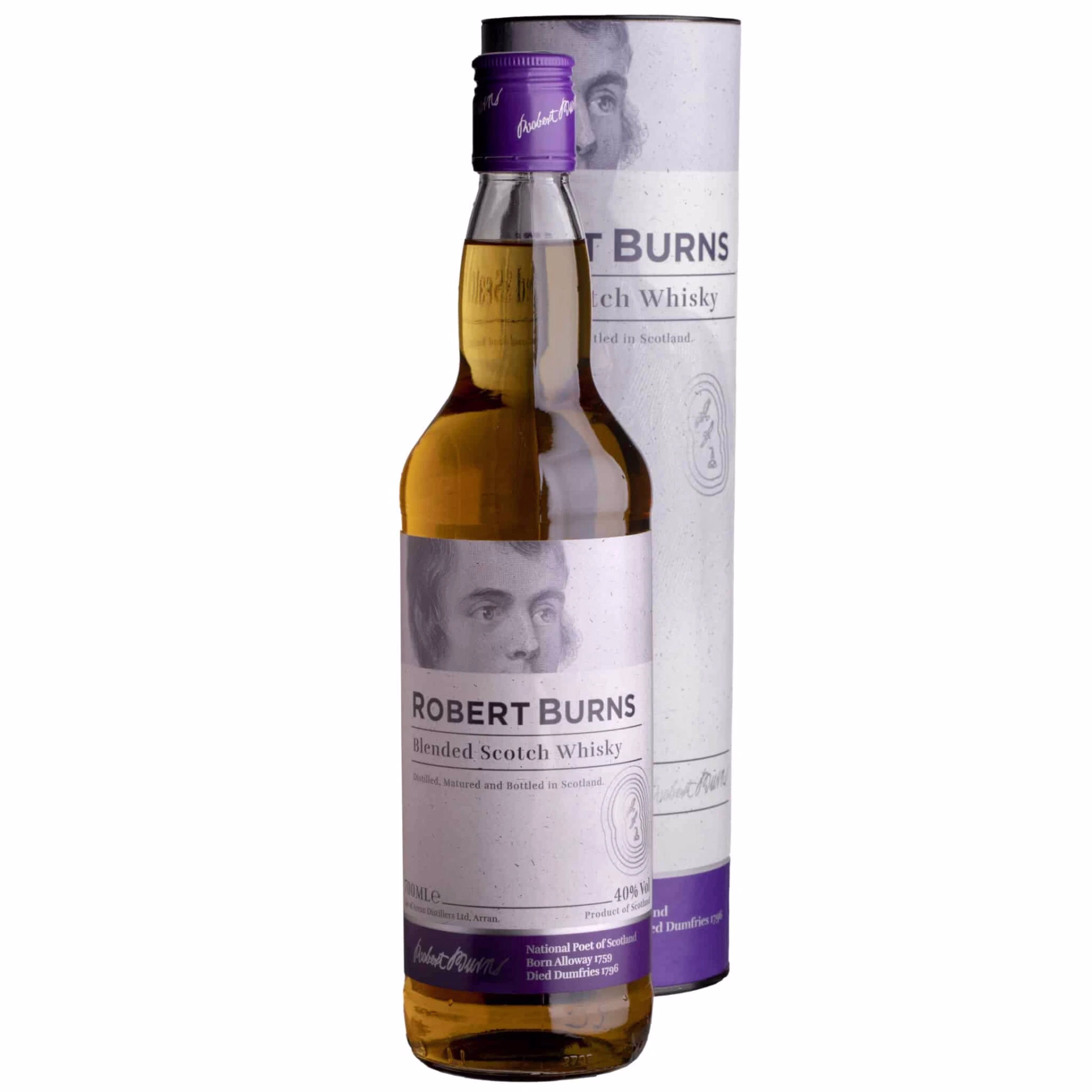 Whisky Arran Robert Burns Blended 40% 5 Whisky Arran Robert Burns Blended 40%